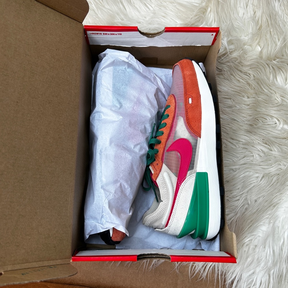 W NIKE WAFFLE ONE 'BURNT SUNRISE/MYSTIC HIBISCUS' - Picture 5 of 5